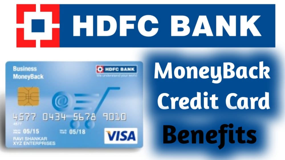 HDFC Bank Money Back Credit Card Benefits
