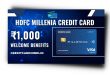 HDFC Bank Millennia Credit Card Apply Online | Benefits |